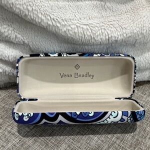 Vera Bradley Blue and White Eyeglasses Case